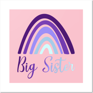 Big Sister (purples) Posters and Art